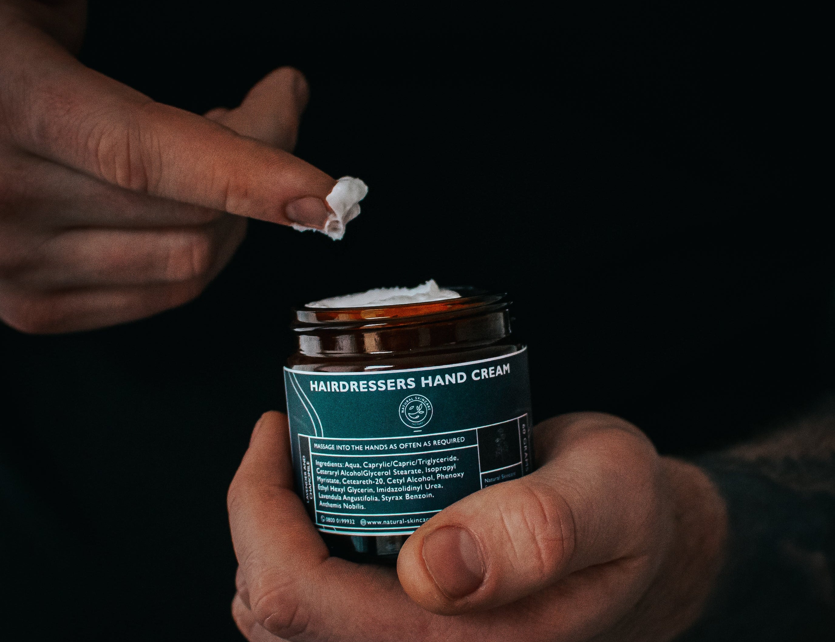 Natural Skincare Factory Hairdressers Hand Cream 2