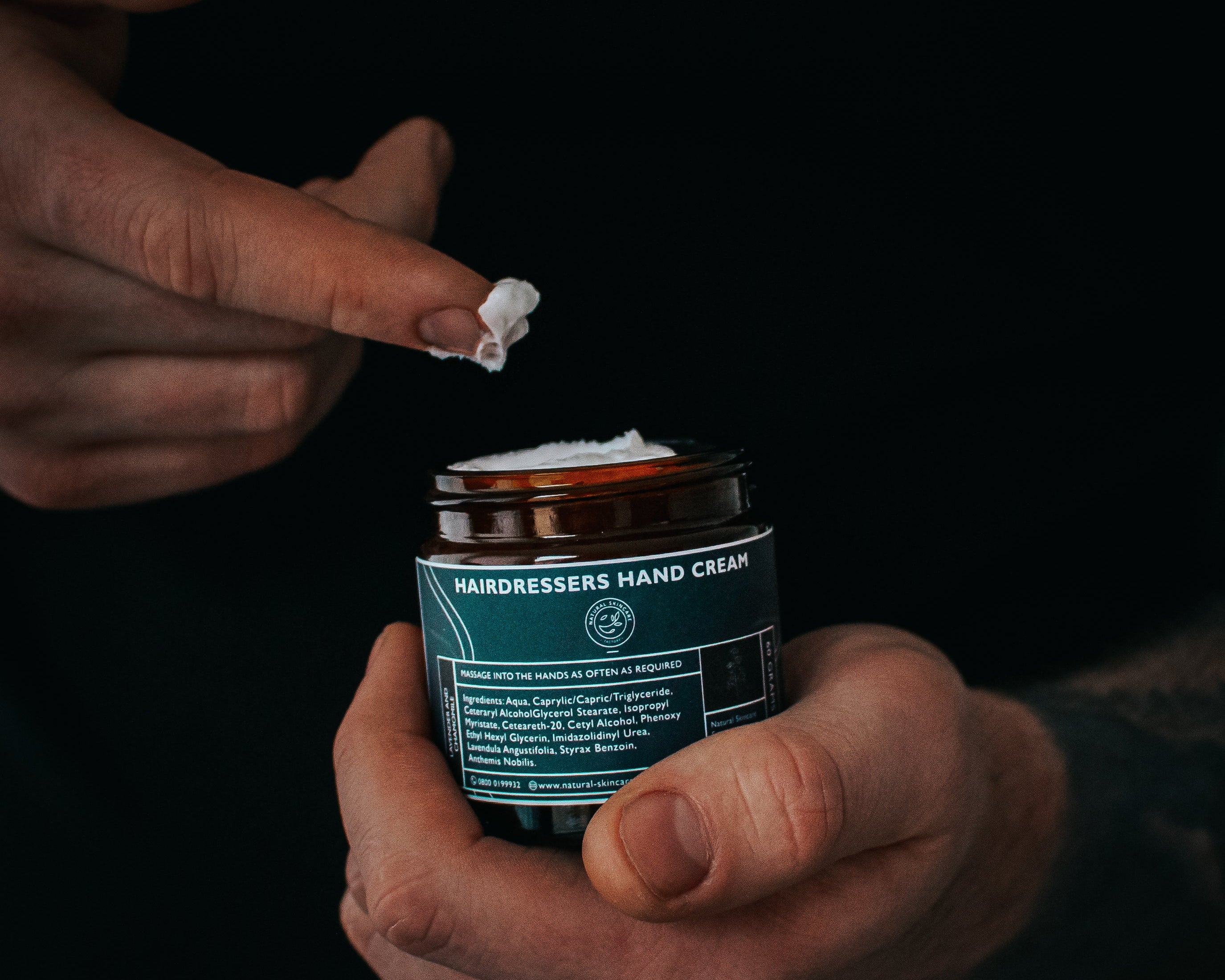 Natural Skincare Factory Hairdressers Hand Cream 2