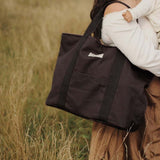 Avery Row Canvas Tote Bag Charcoal 4