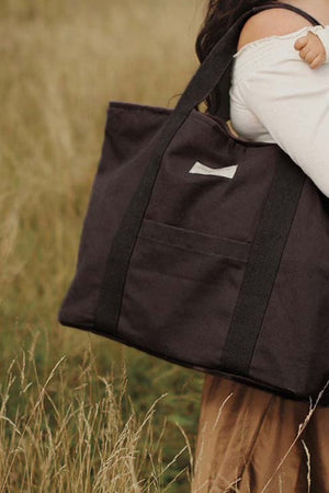 Avery Row Canvas Tote Bag Charcoal 4
