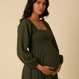 Imogen Midi Dress - maternity