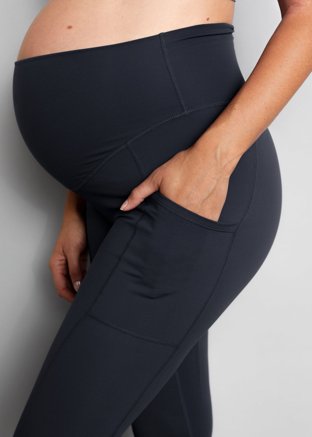 Luxe Maternity & Postnatal Leggings Full Length Soft