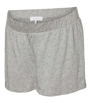 Gray shorts on a white background