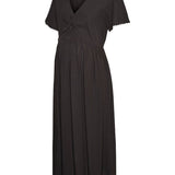 Black dress on a white background