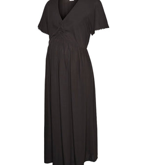 Black dress on a white background