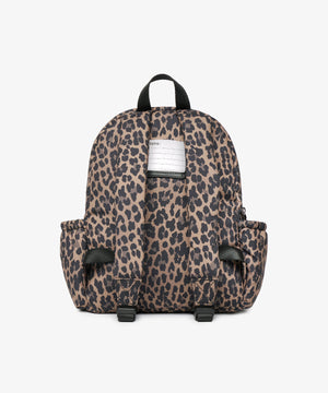 Tiba + Marl Mini Elwood Kids Backpack 20 Brown Tonal Leopard Print 3