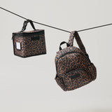 Tiba + Marl Mini Elwood Kids Backpack 20 Brown Tonal Leopard Print 2