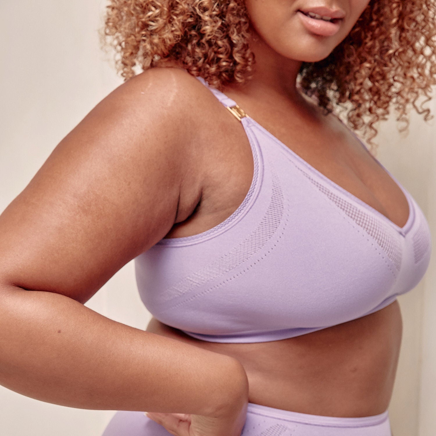 The Mutha Project The Plunge Bra - Lilac 4