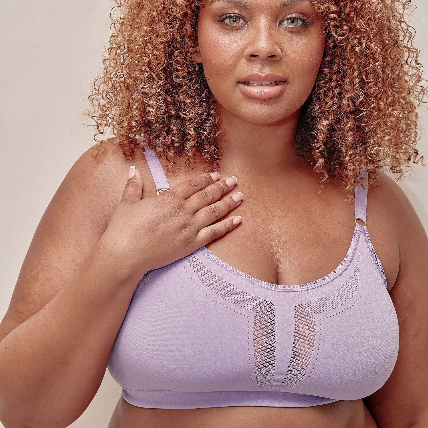 The Mutha Project The Scoop Bra - Lilac 5