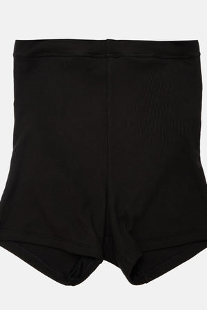 Maternity Overbump Shorts in Black