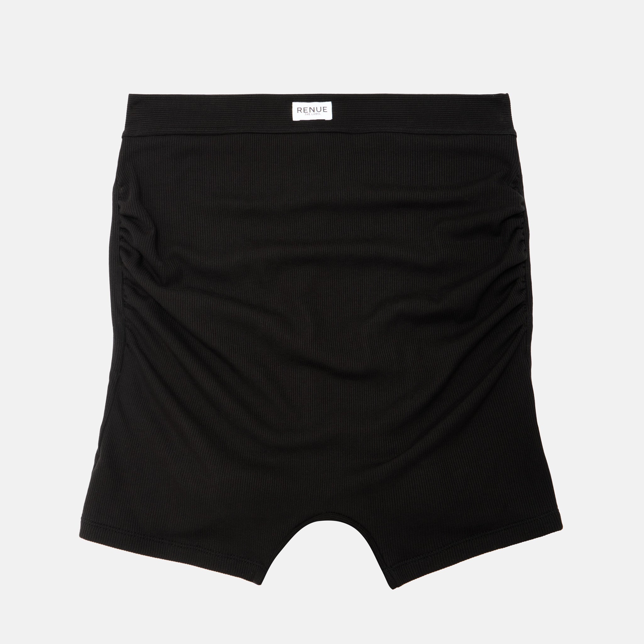 Maternity Overbump Shorts in Black