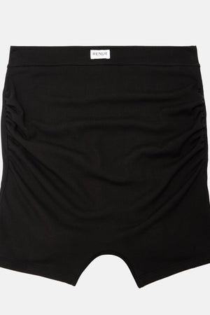 Maternity Overbump Shorts in Black