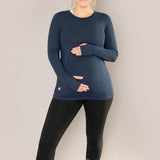 Natal Active Swift Maternity Breastfeeding Run Top Midnight Blue 3