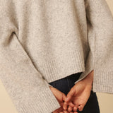 Nobody's Child Light Grey V-Neck Cardigan 2