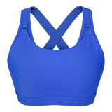 Natal Active Nursing Sports Bra Artemis Electric Blue B G Cup 4