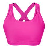 Natal Active Nursing Sports Bra Artemis Hot Pink B G Cup 4