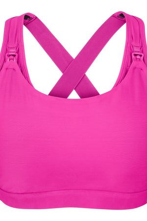 Natal Active Nursing Sports Bra Artemis Hot Pink B G Cup 4