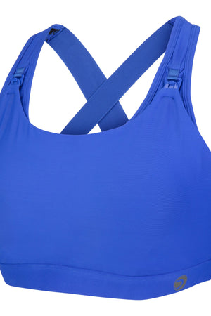 Natal Active Nursing Sports Bra Artemis Electric Blue B G Cup 5