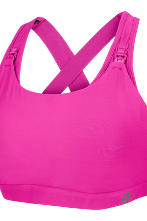 Natal Active Nursing Sports Bra Artemis Hot Pink B G Cup 5
