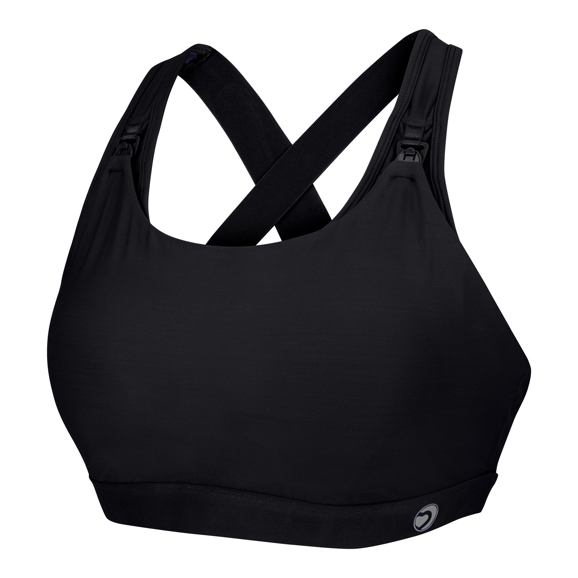 Natal Active Nursing Sports Bra Artemis Jet Black B G Cup 4