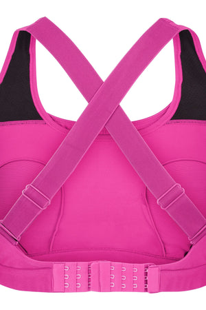 Natal Active Nursing Sports Bra Artemis Hot Pink B G Cup 6