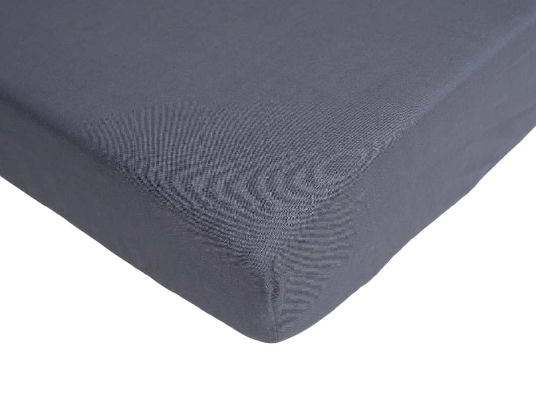 BellaMoon Fitted Cot Sheet Navy 1