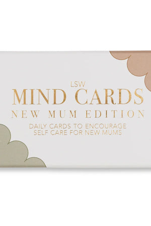 Box of LSW Mind Cards New Mum Edition on a white background