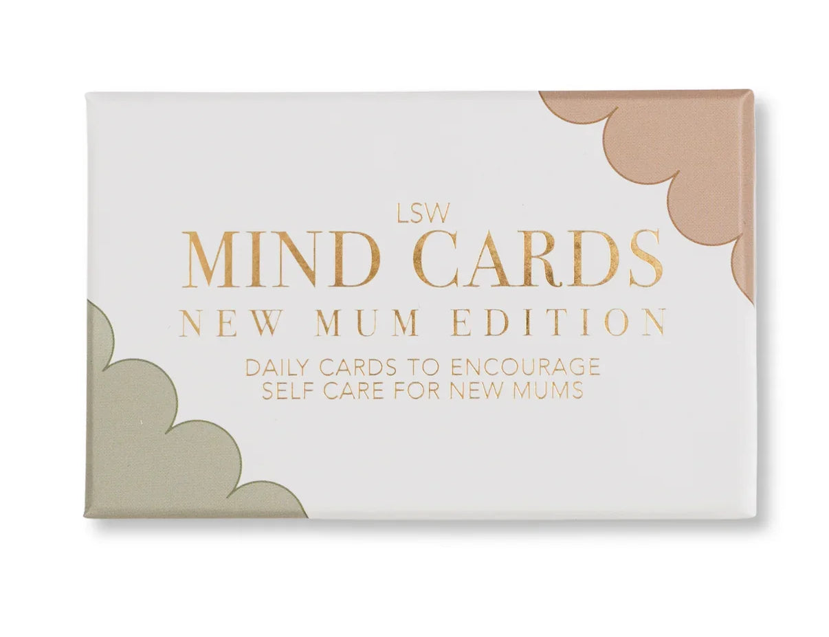 Box of LSW Mind Cards New Mum Edition on a white background
