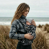 Bizzi Growin Nomad Air Monochrome Print Baby Carrier Orca 3