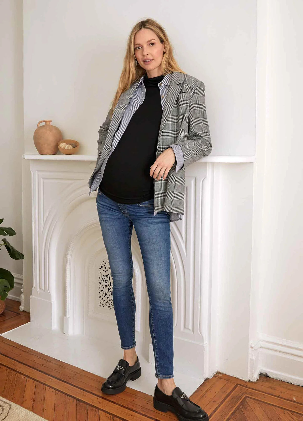 Over Bump Slim Maternity Jean