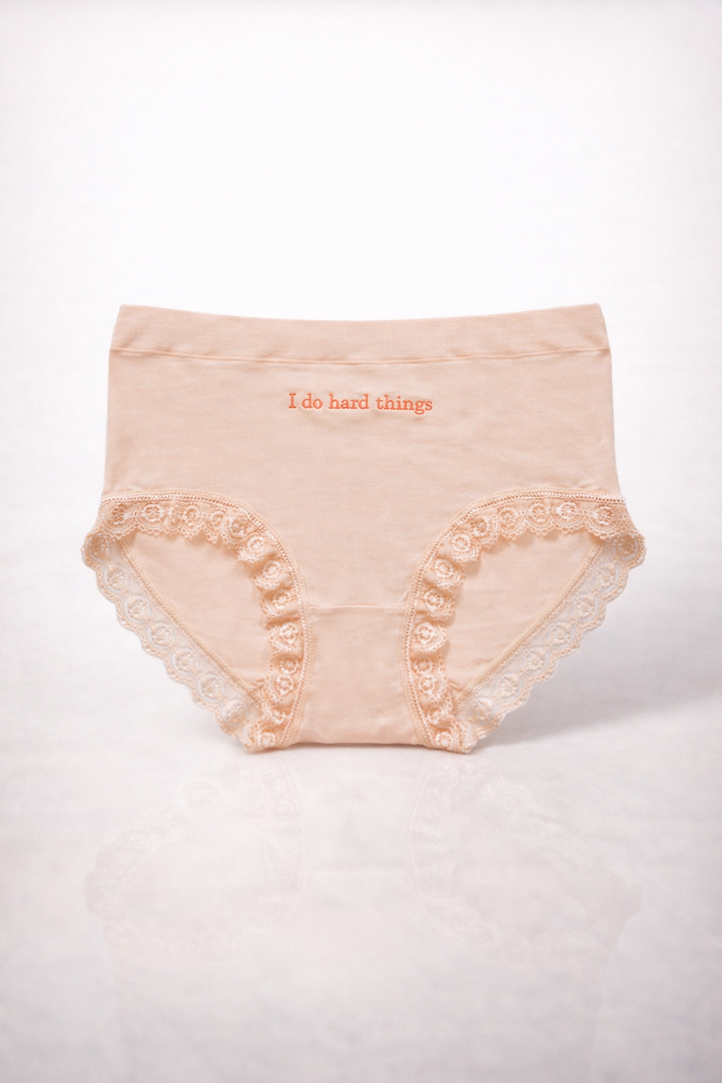 I Do Hard Things High Waisted Postpartum Knickers