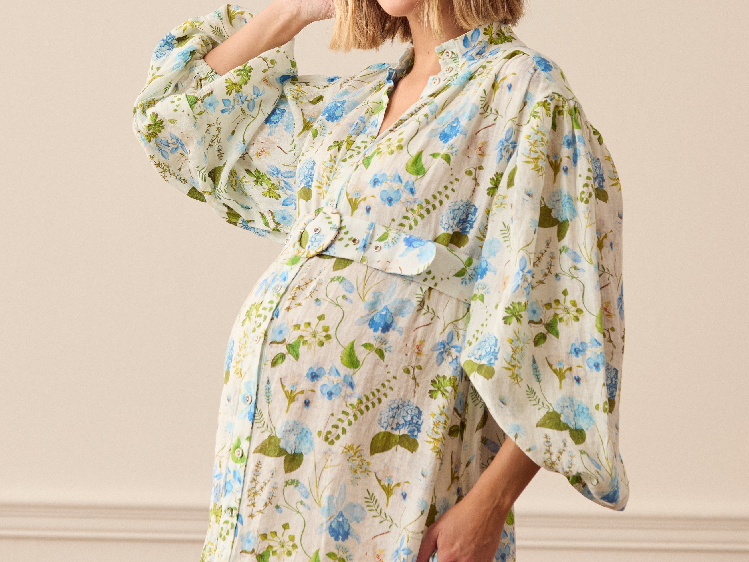Noddy Dress Blue Orchid