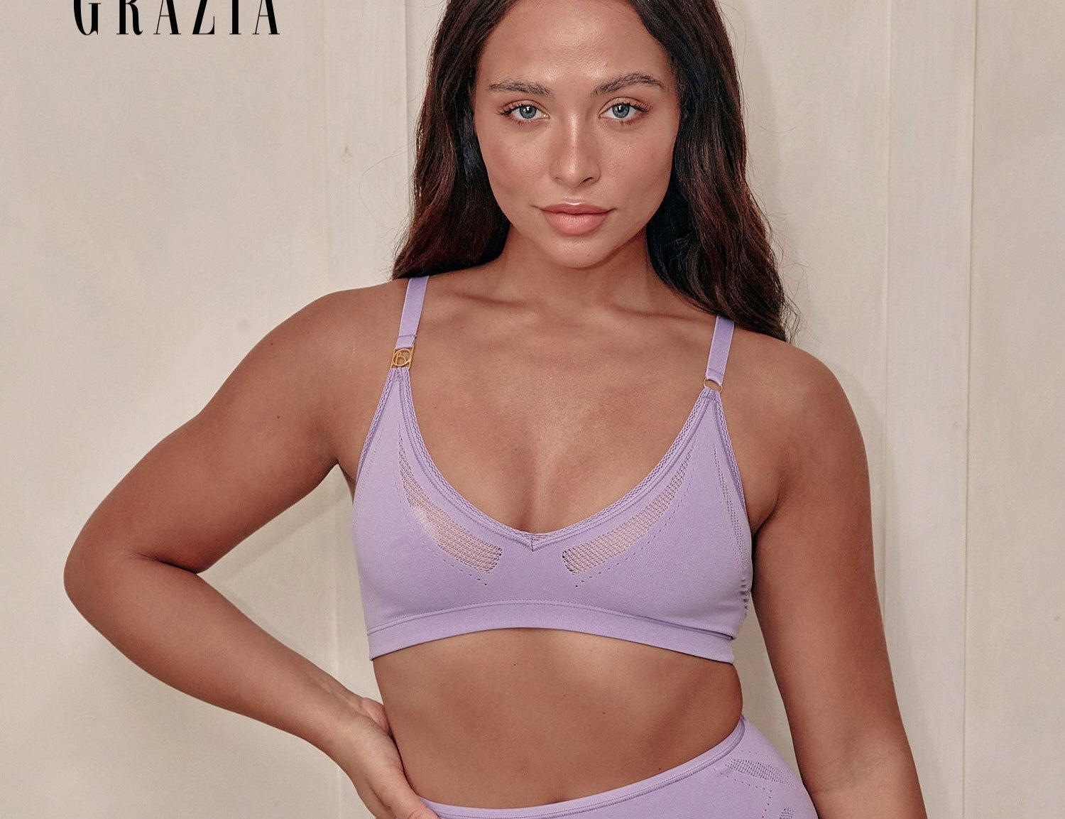 The Mutha Project The Plunge Bra - Lilac 1