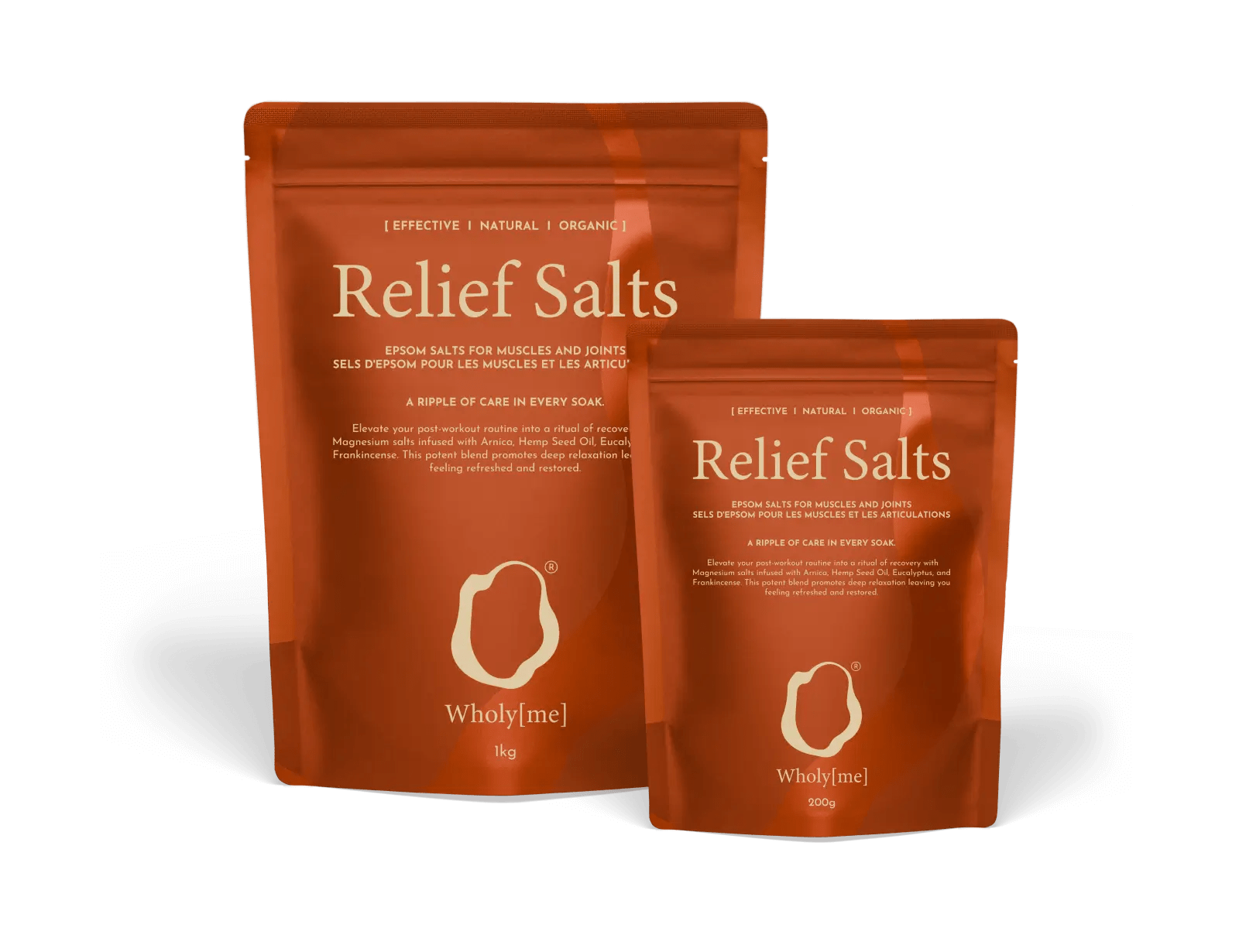 WholyMe Wholyme Epsom Salt Bath Salts Natural Bath Soak for Muscle and Joint Recovery Made in The Uk with Arnica Frankincense and Eucalyptus Essential Oil Post Workout and Relaxation Organic 2