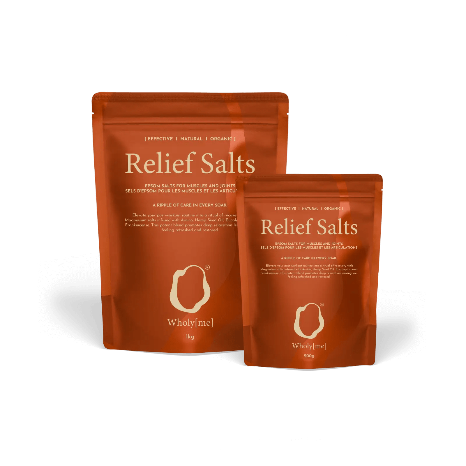 WholyMe Wholyme Epsom Salt Bath Salts Natural Bath Soak for Muscle and Joint Recovery Made in The Uk with Arnica Frankincense and Eucalyptus Essential Oil Post Workout and Relaxation Organic 2