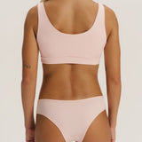 RENUE Everyday Thong Brazilian Brief Soft Pink Cloudair 3