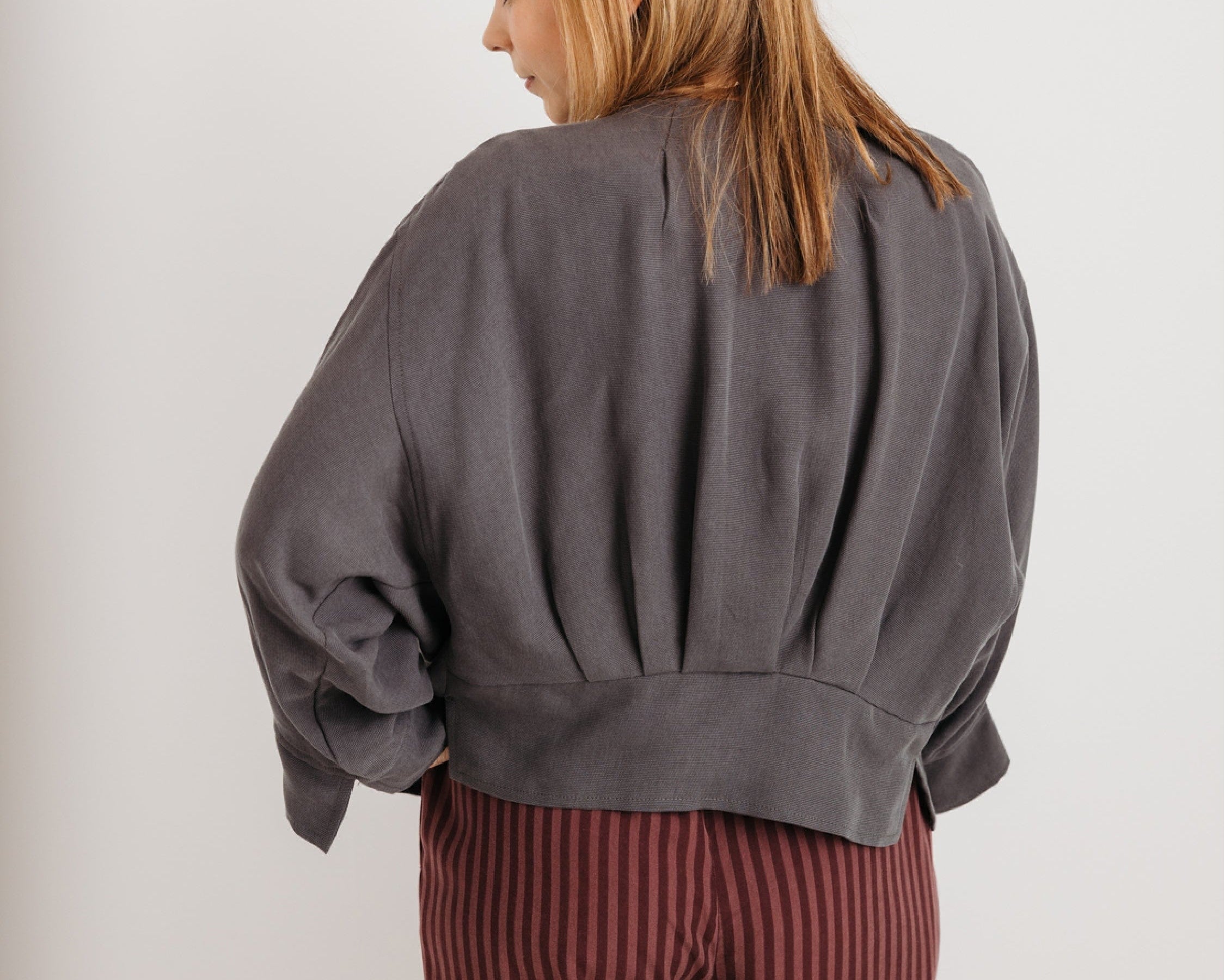 JOURNY The Stella Jacket Charcoal Grey 4