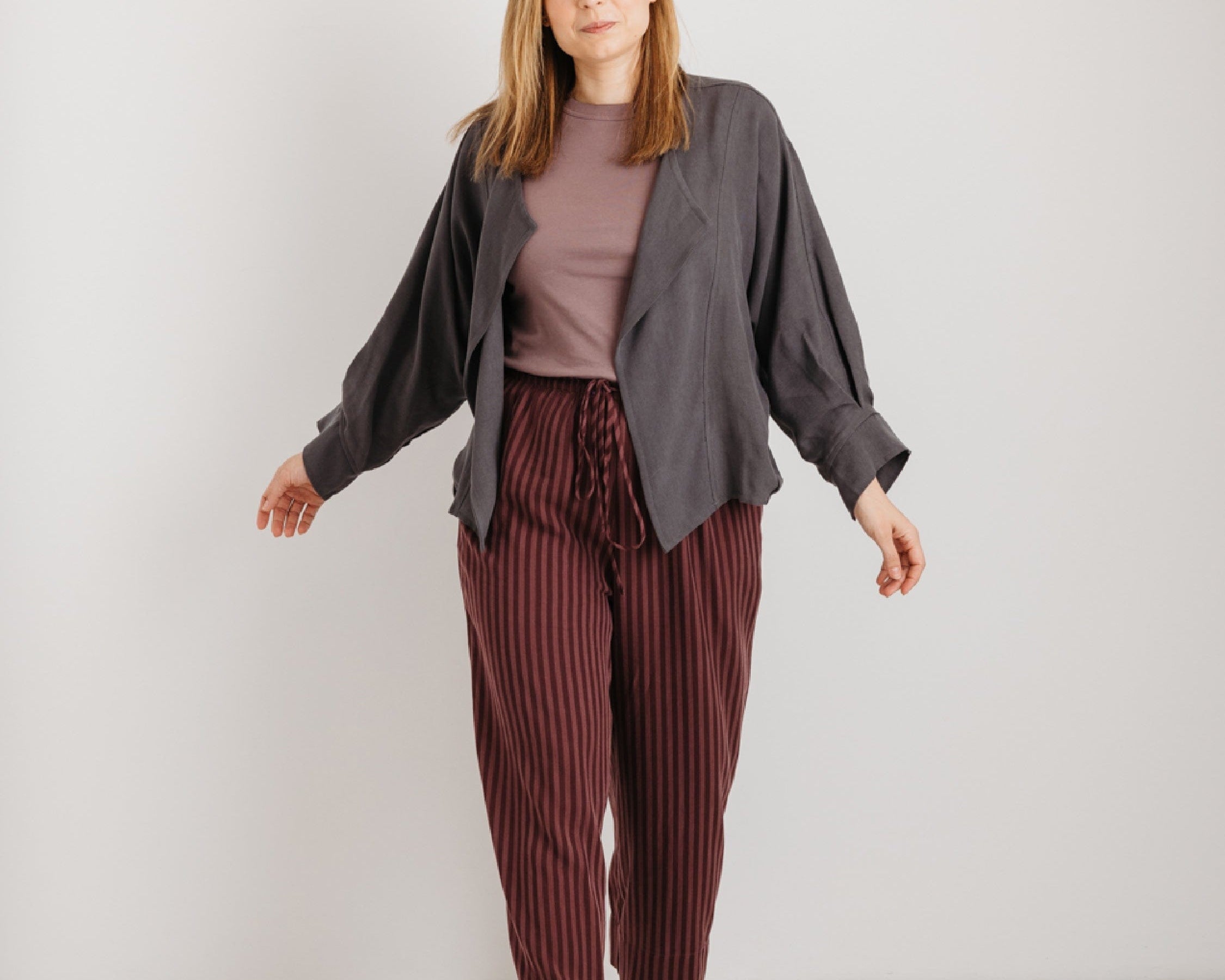 JOURNY The Stella Jacket Charcoal Grey 5