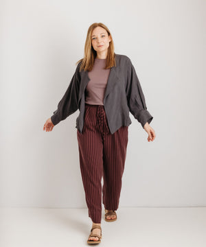 JOURNY The Stella Jacket Charcoal Grey 5