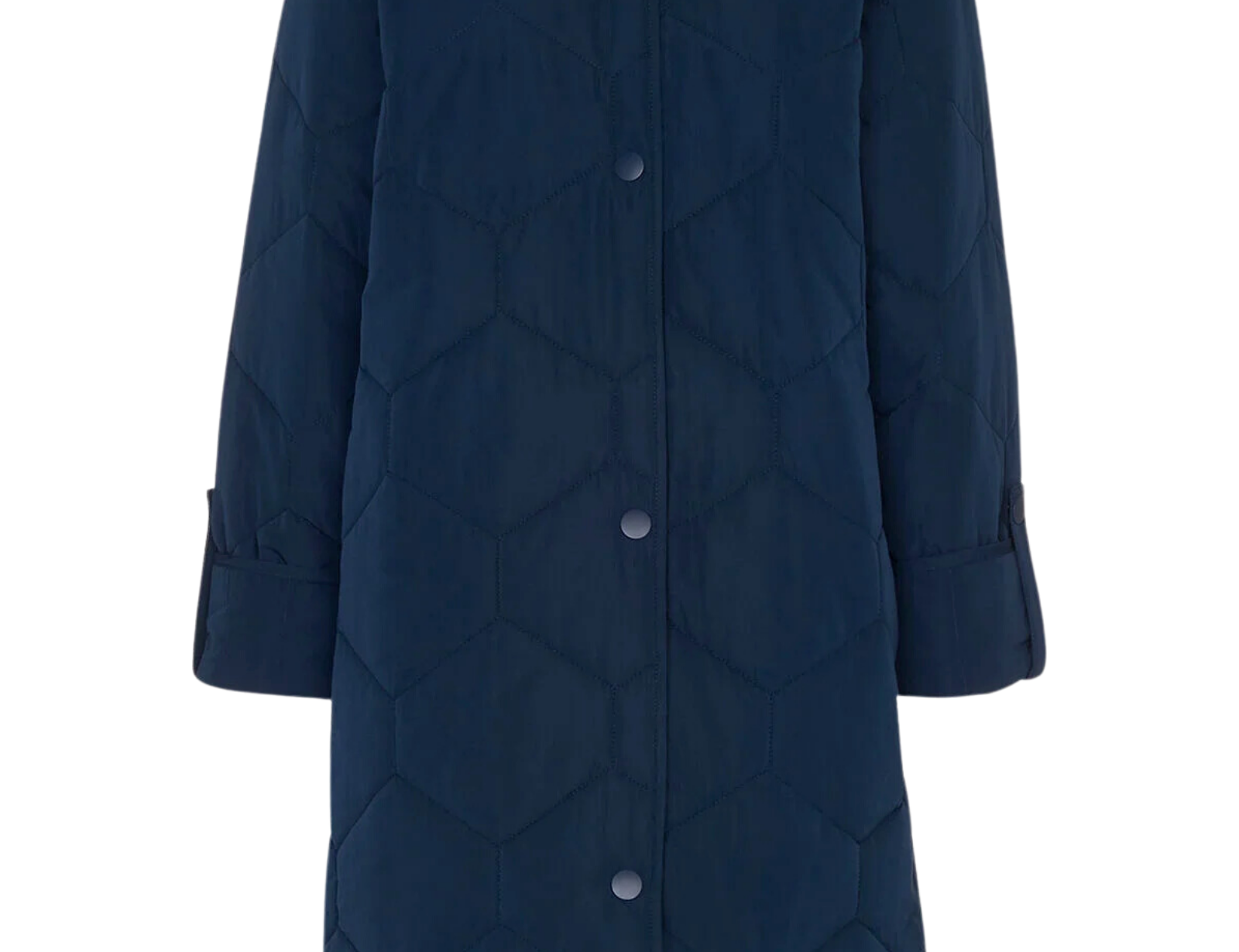 Longline Quilted Coat