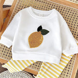 Lemon Baby Sweatshirt and Leggings Set by Cozy Crew Club – image 4