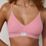 Soft Cup Bralette in Dusty Pink