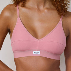 Soft Cup Bralette in Dusty Pink