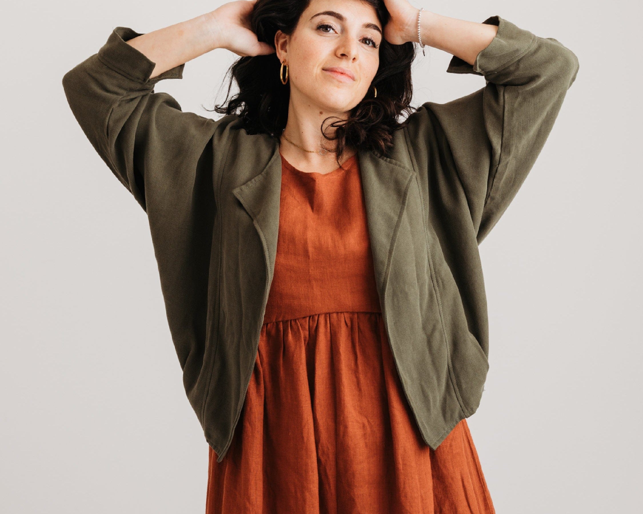 JOURNY The Stella Jacket Khaki Green 3