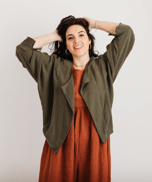 JOURNY The Stella Jacket Khaki Green 1