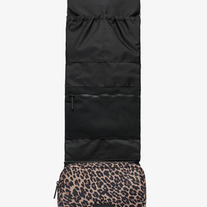 Tiba + Marl T+M Travel Roll Up Hanging Organiser Leopard Print 2