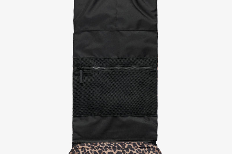 Tiba + Marl T+M Travel Roll Up Hanging Organiser Leopard Print 2
