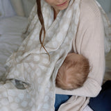Ralphie Bear Scallop Large Swaddle Muslin 9