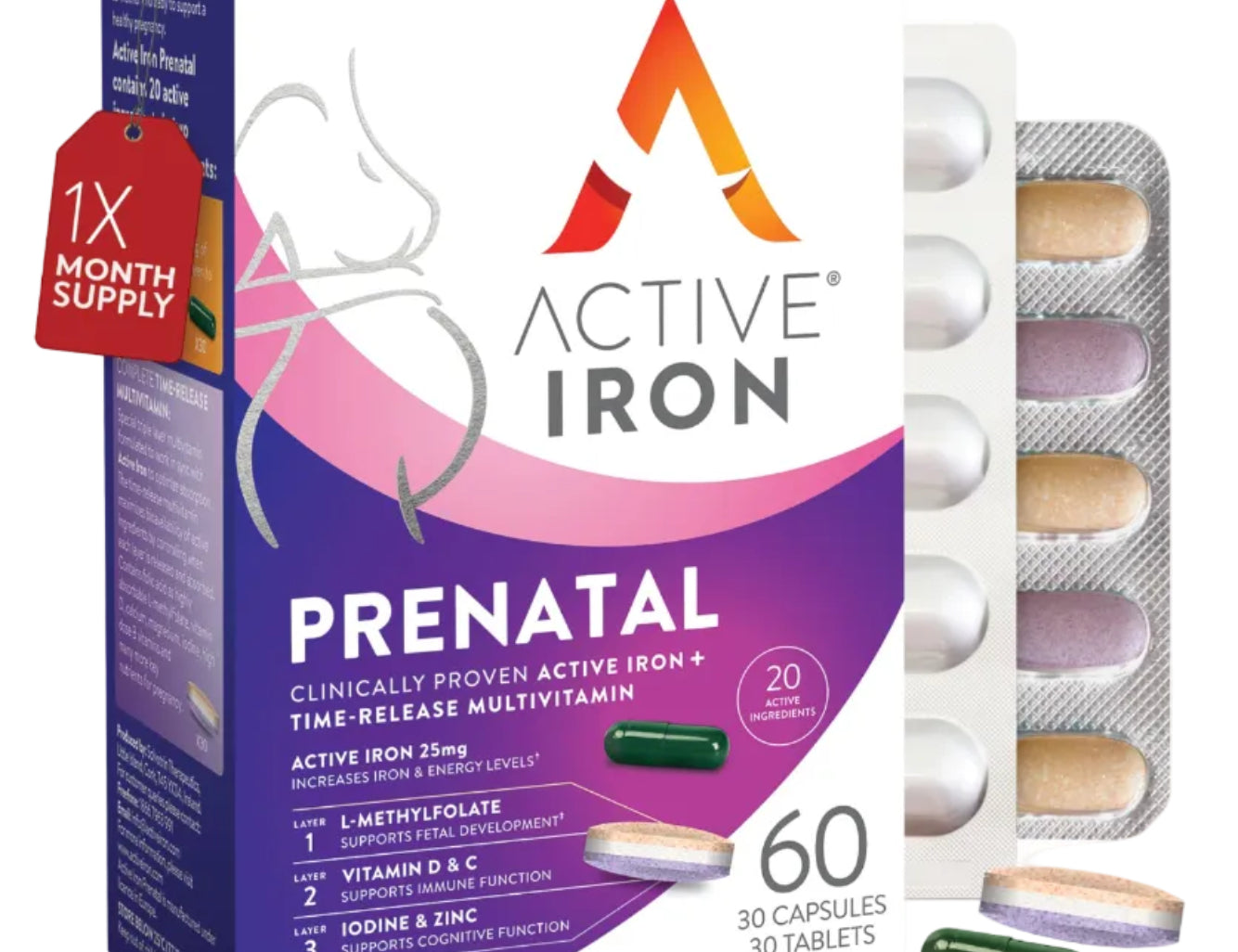 Iron prenatal supplement