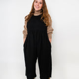 JOURNY Linen Jumpsuit Ada Black 1